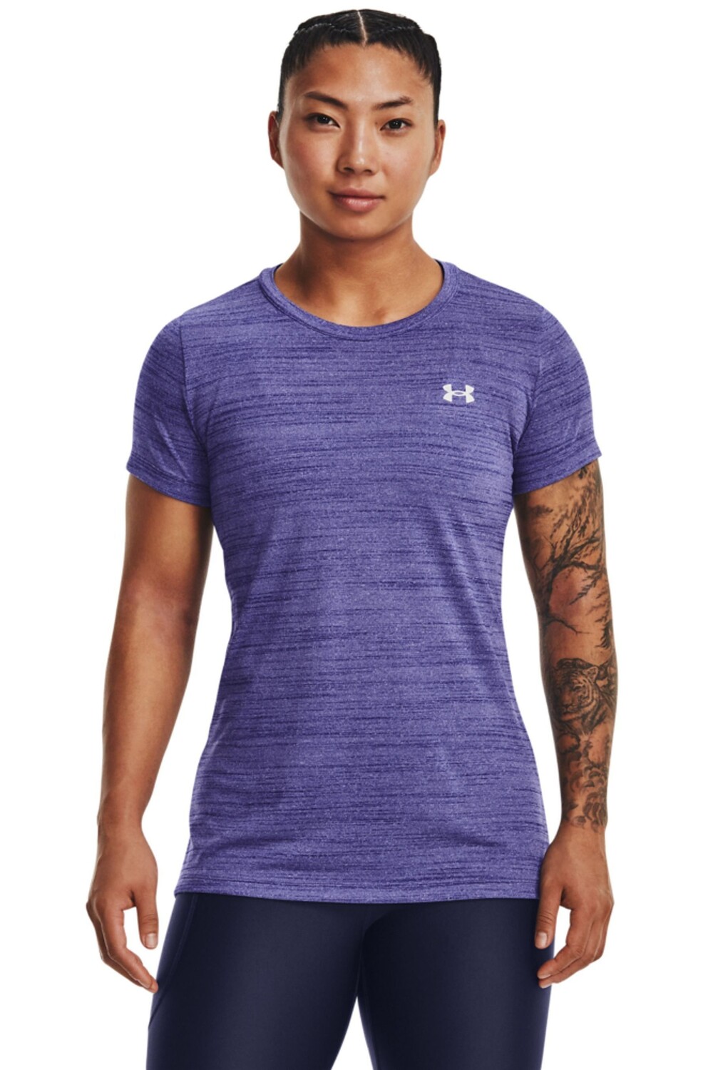 

Синяя футболка с короткими рукавами Tech Tiger Under Armour, синий