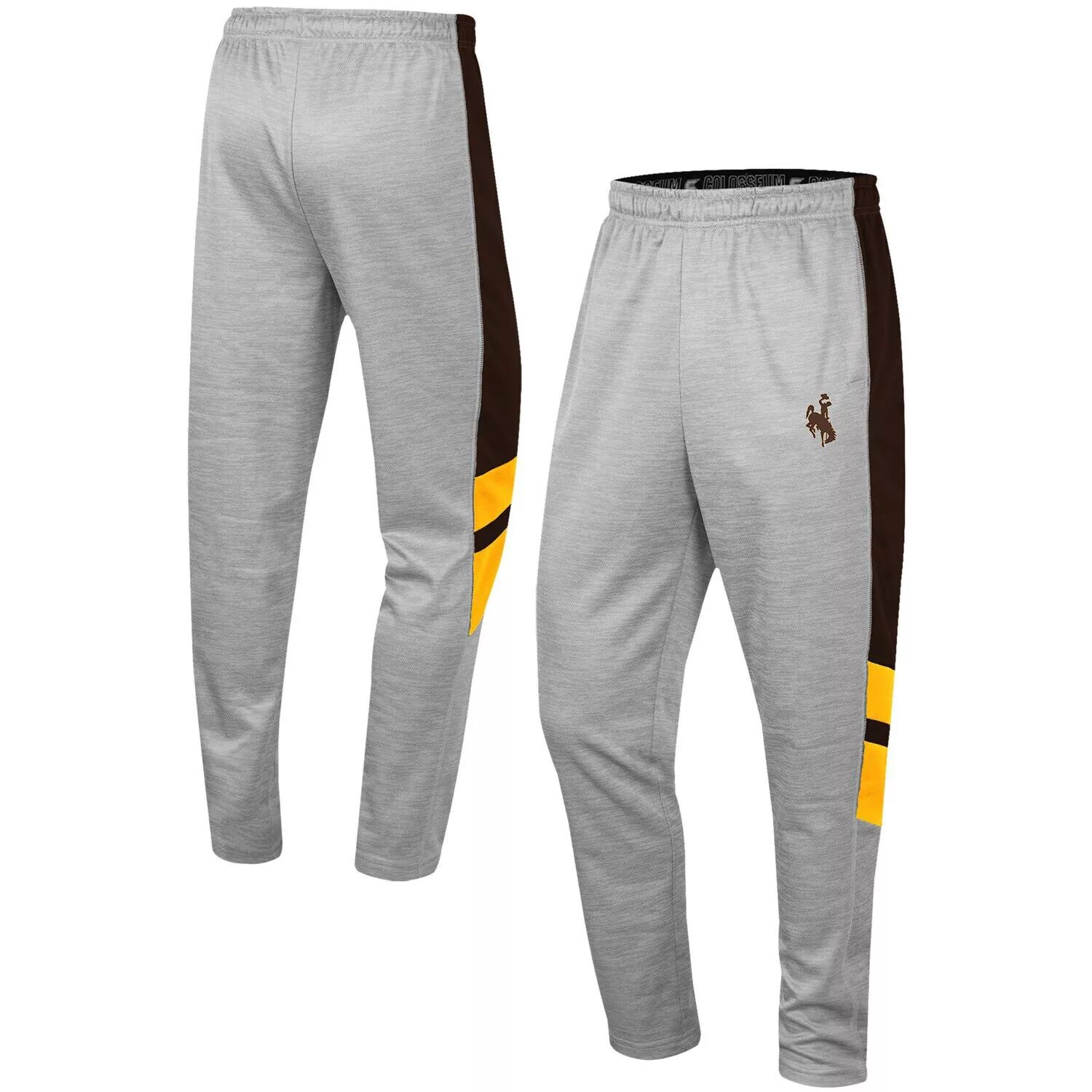 

Мужские брюки Colosseum Heathered Grey/Brown Wyoming Cowboys Bushwood Pants