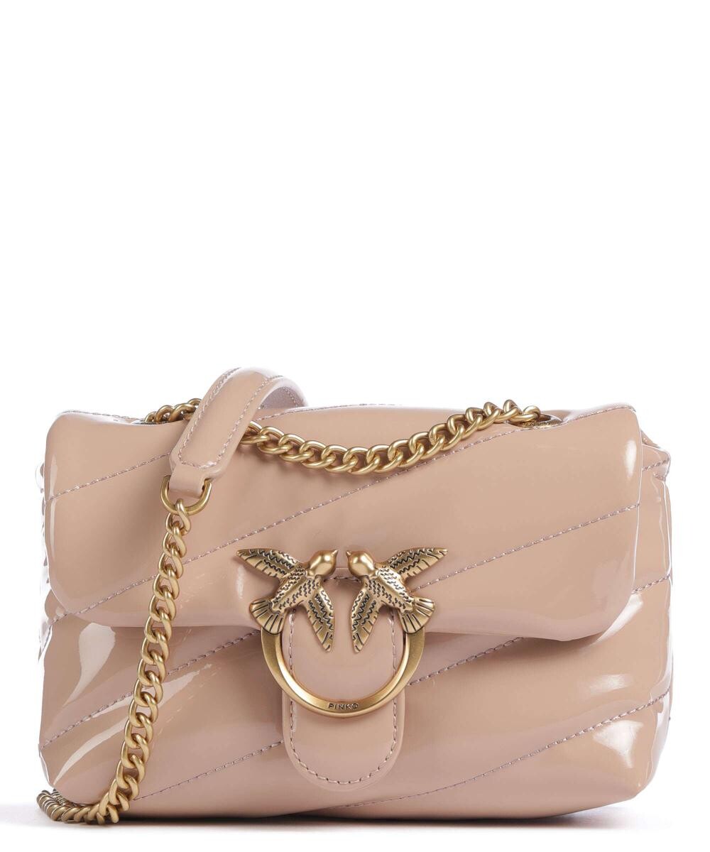 

Детская сумка через плечо Love puff из искусственной кожи Pinko, розовый