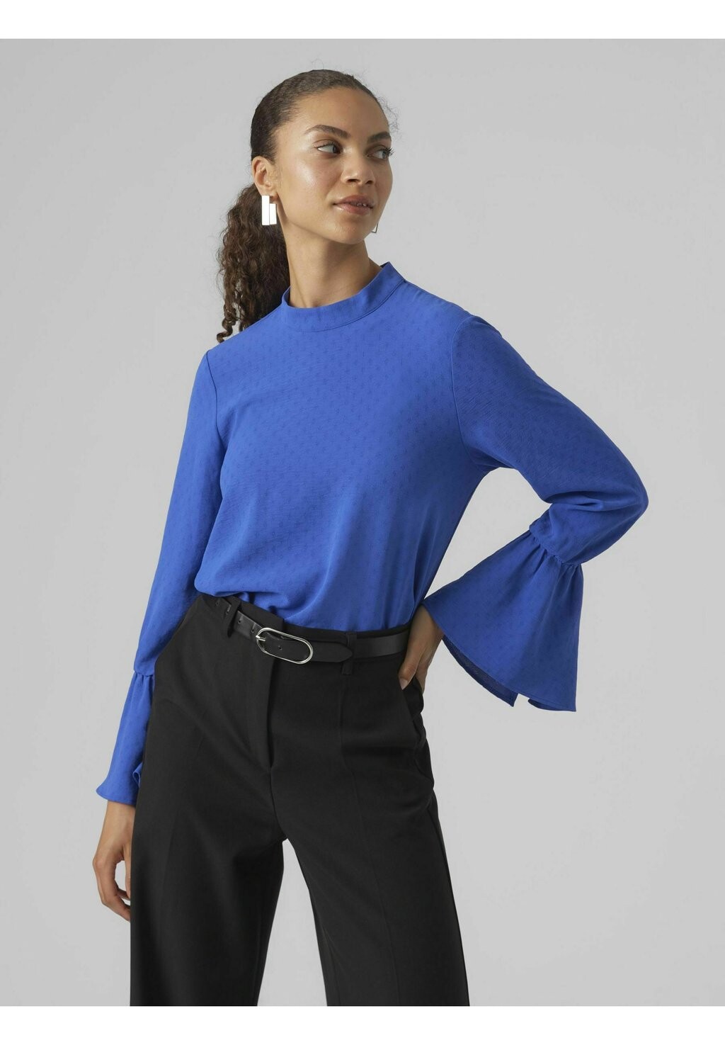 

Блузка Vero Moda VMTEEN LS WVN, цвет beaucoup blue