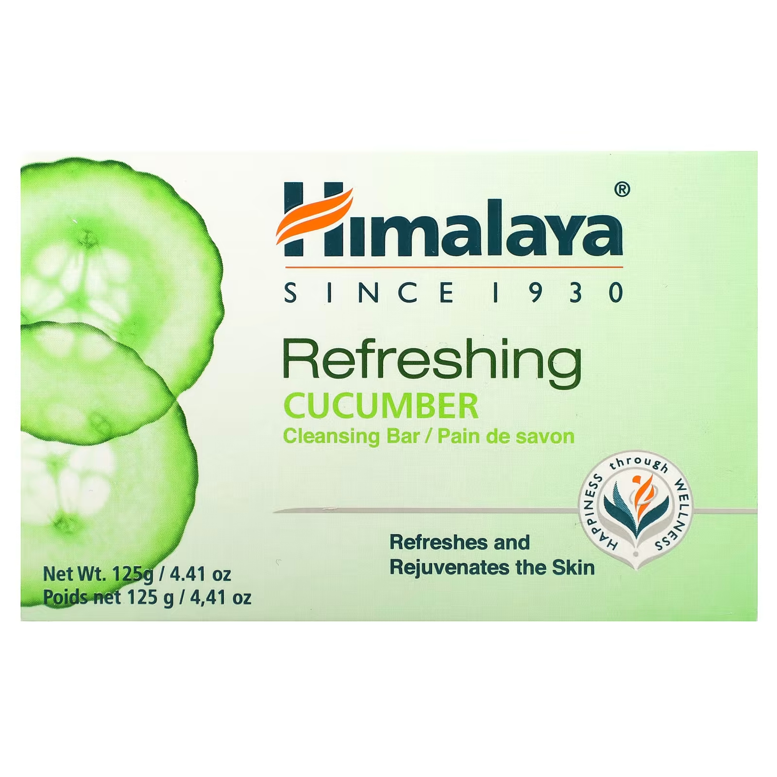 Himalaya Освежающее очищающее мыло огурец 125 г (4,41 унции) himalaya увлажняющее детское мыло 4 41 унц 125 г