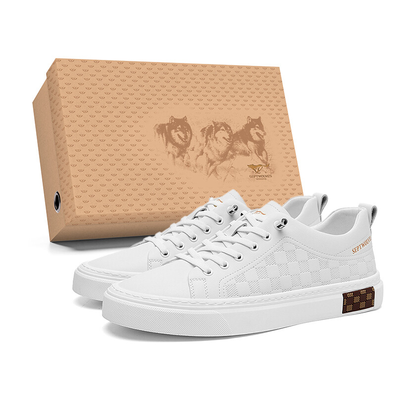

Кроссовки SEPTWOLVES Skateboarding Shoes Men Low-top, черный