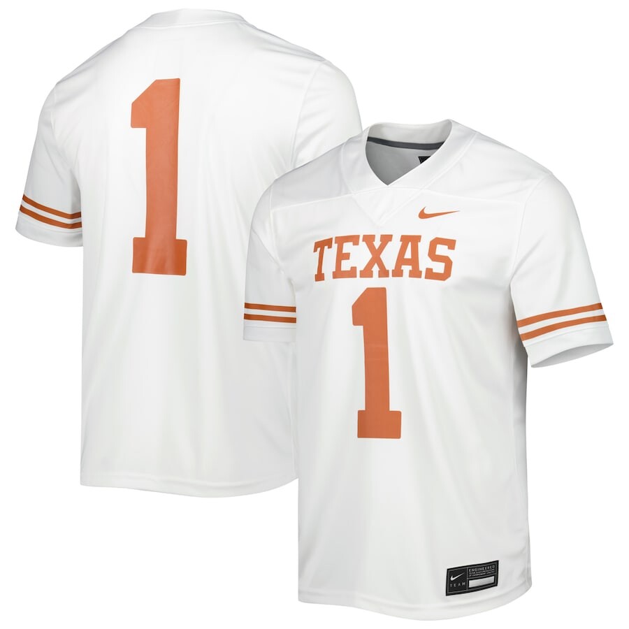 

Джерси Nike Texas Longhorns, белый