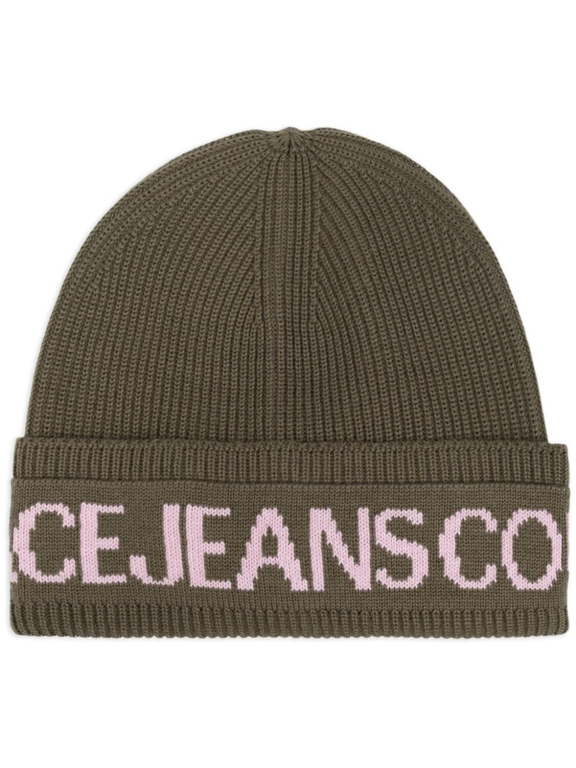 

Versace Jeans Couture шапка-бини с интарсией и логотипом, зеленый