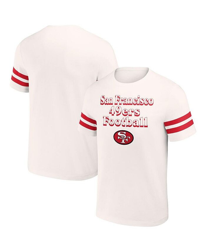 

Мужская футболка NFL x Darius Rucker Collection от Cream San Francisco 49ers в винтажном стиле Fanatics, тан/бежевый