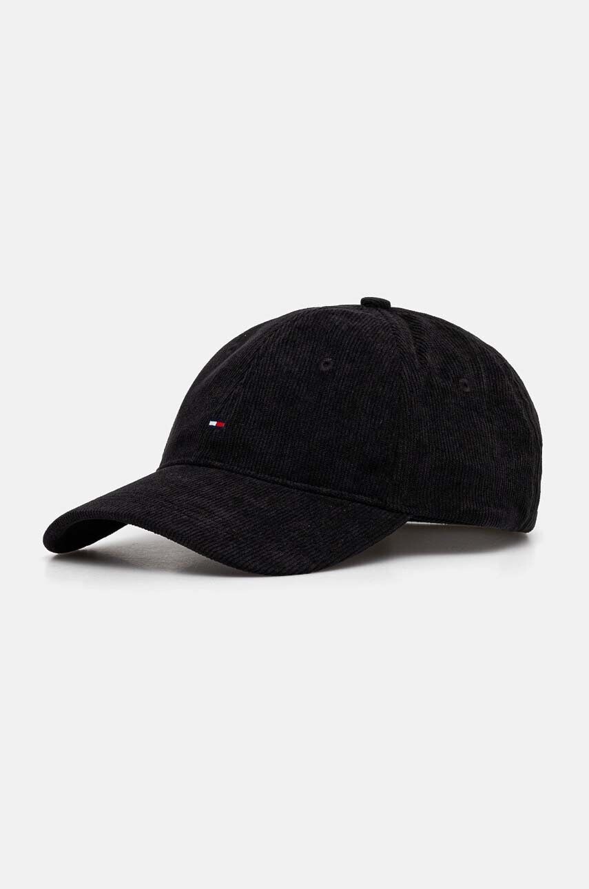 

Вельветовая кепка Tommy Hilfiger, черный