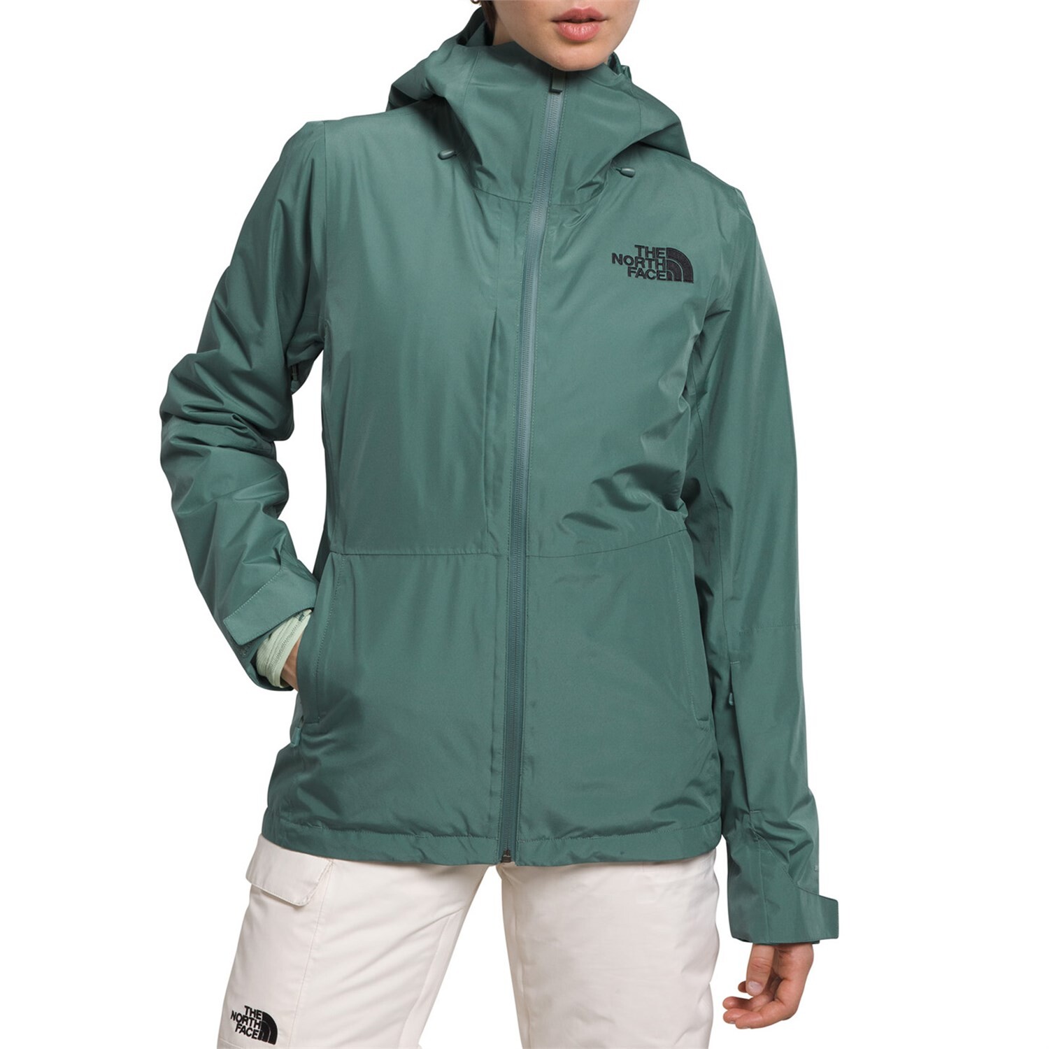 Куртка The North Face ThermoBall Eco Snow Triclimate, цвет Dark Sage куртка thermoball eco snow triclimate мужская the north face черный