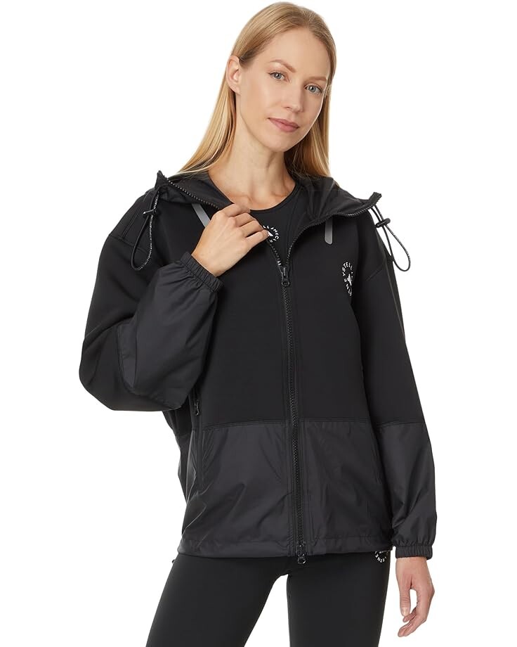 

Куртка adidas adidas Scuba Hooded Jacket HR2547, черный