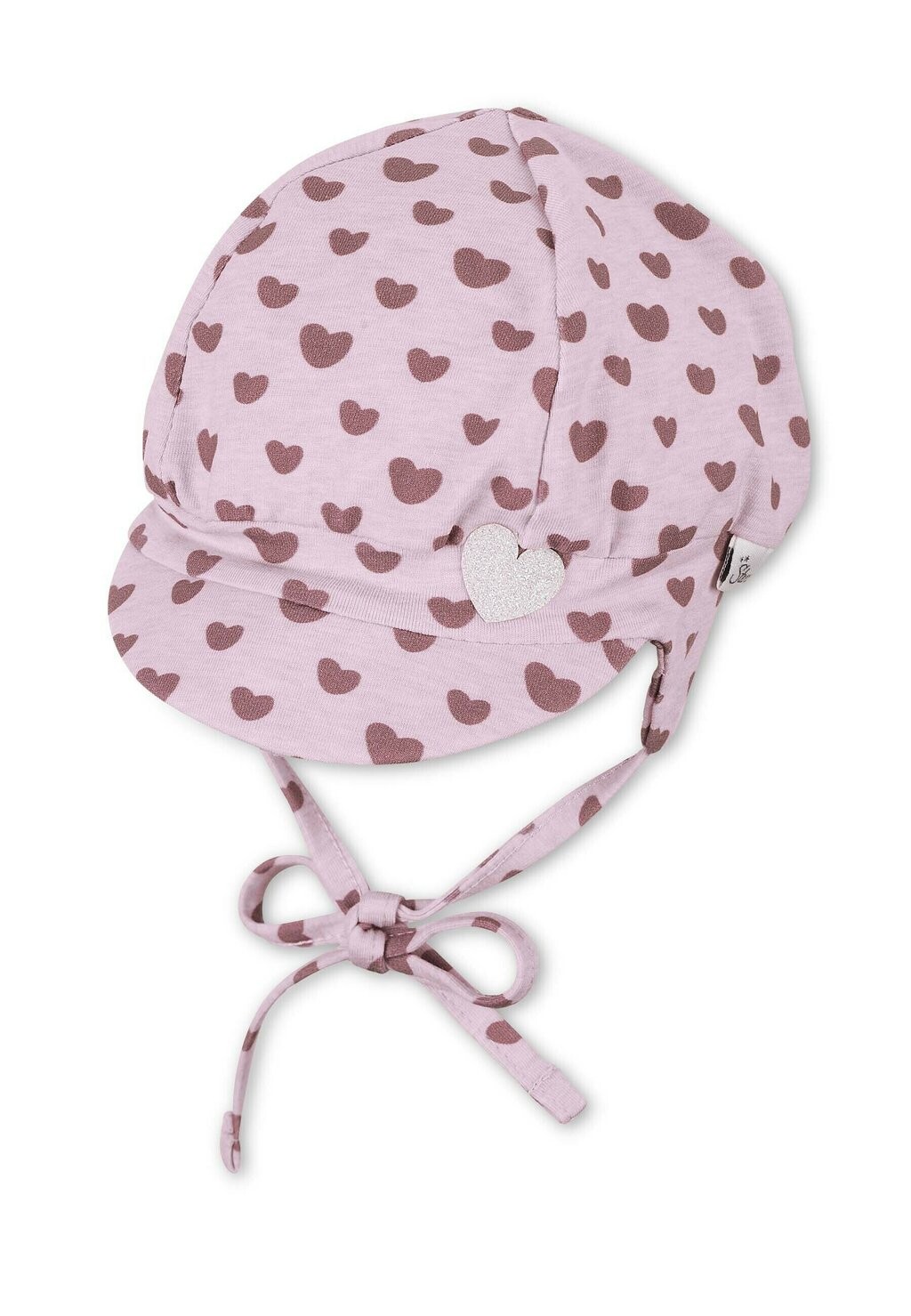 

Бейсболка BALLON HERZEN Sterntaler, цвет helllila