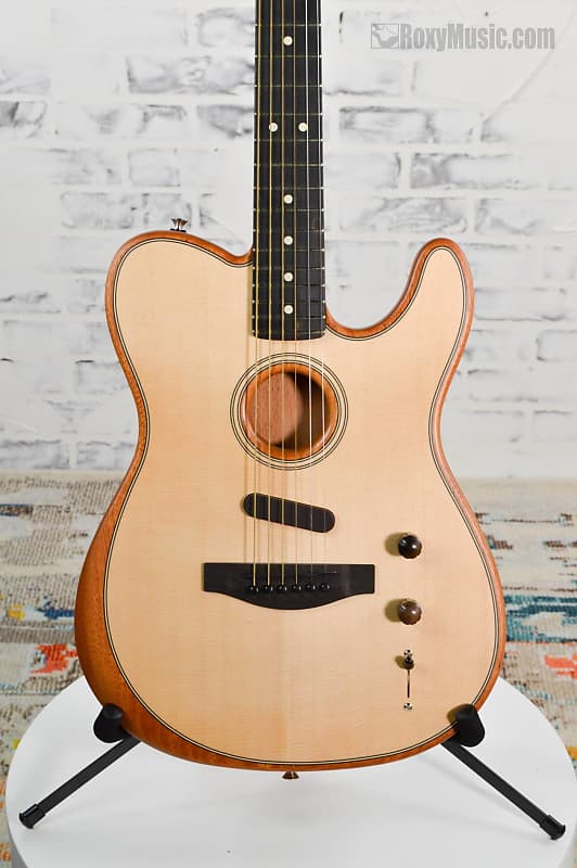 

Акустическая гитара Fender American Acoustasonic Telecaster Acoustic Electric Guitar Natural