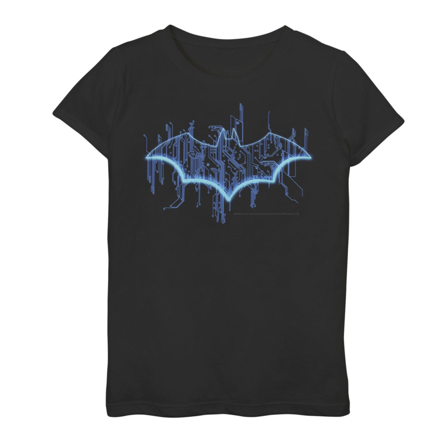 Классическая цифровая футболка с графическим рисунком и логотипом DC Comics для девочек 7–16 лет с Бэтменом DC Comics футболка с геометрическим плакатом и графическим рисунком dc comics для девочек 7–16 лет с бэтменом dc comics