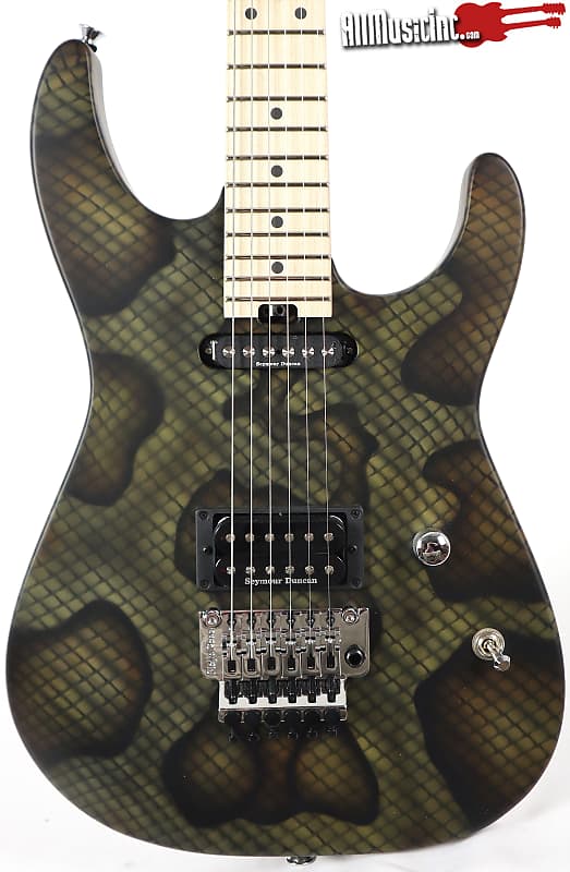 Электрогитара Charvel Pro-Mod DeMartini Signature Snake Snakeskin Graphic Electric Guitar PM DK WDM