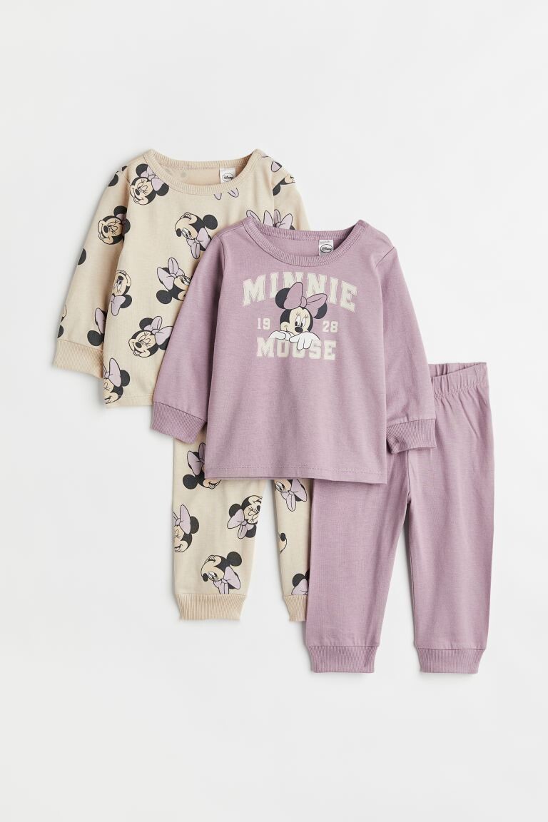 

Комплект из 2 шорт из джерси с принтом H&M
