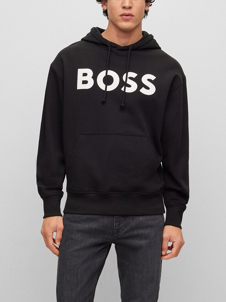 

Толстовка Hugo Boss Hoodie, черный