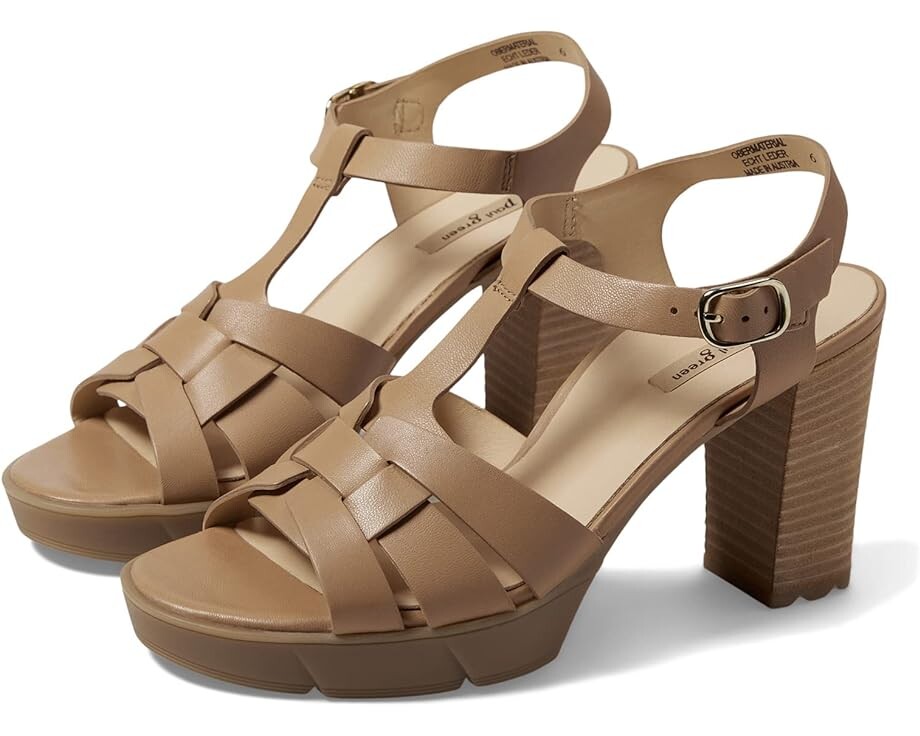 

Туфли Paul Green Raven Heel, цвет Desert Light Nappa
