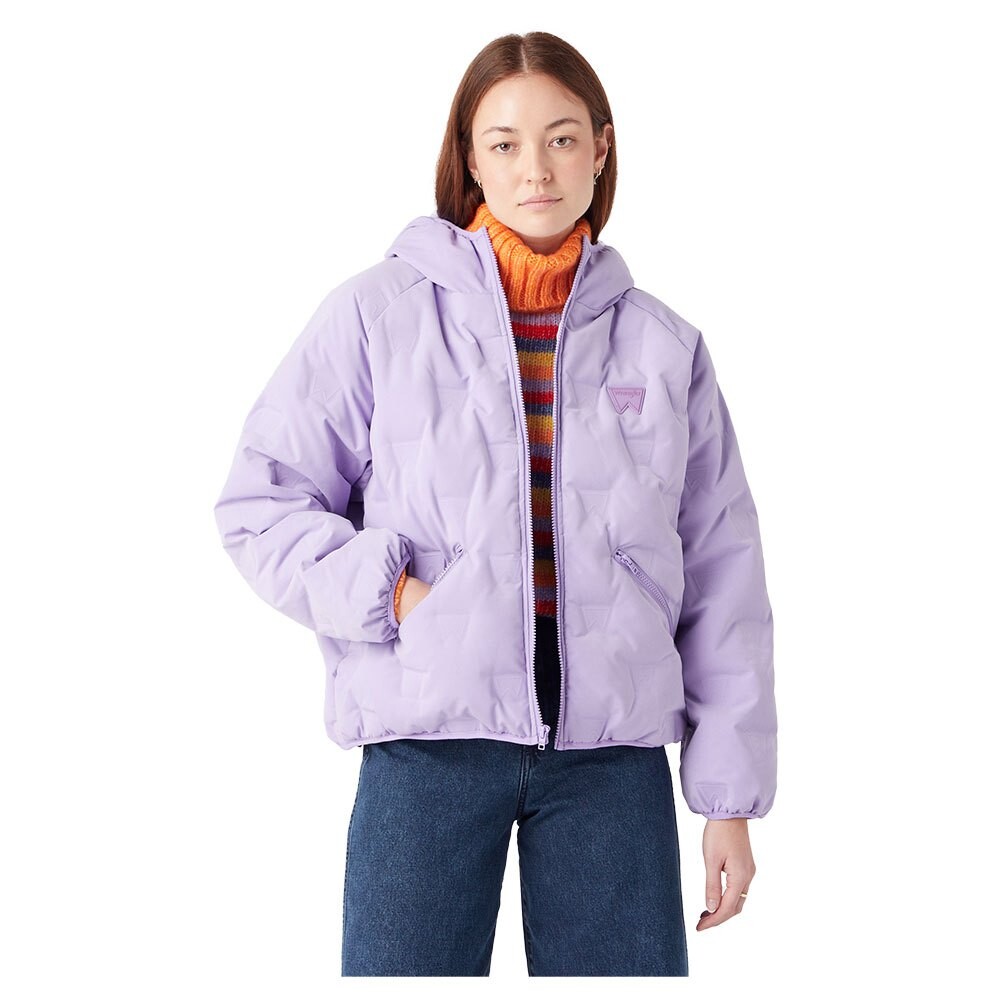 

Куртка Wrangler Down Logo Puffer, фиолетовый