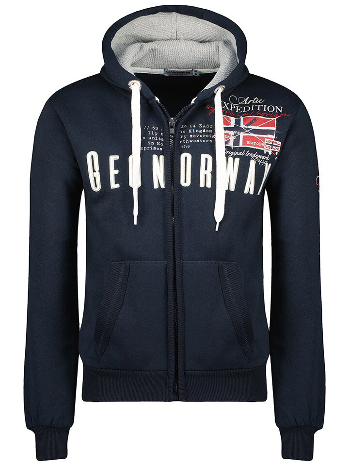 

Толстовка Geographical Norway Gason, темно-синий