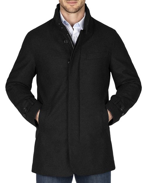 Автомобильное пальто с наполнителем из эластичного пуха Norwegian Wool, цвет Black