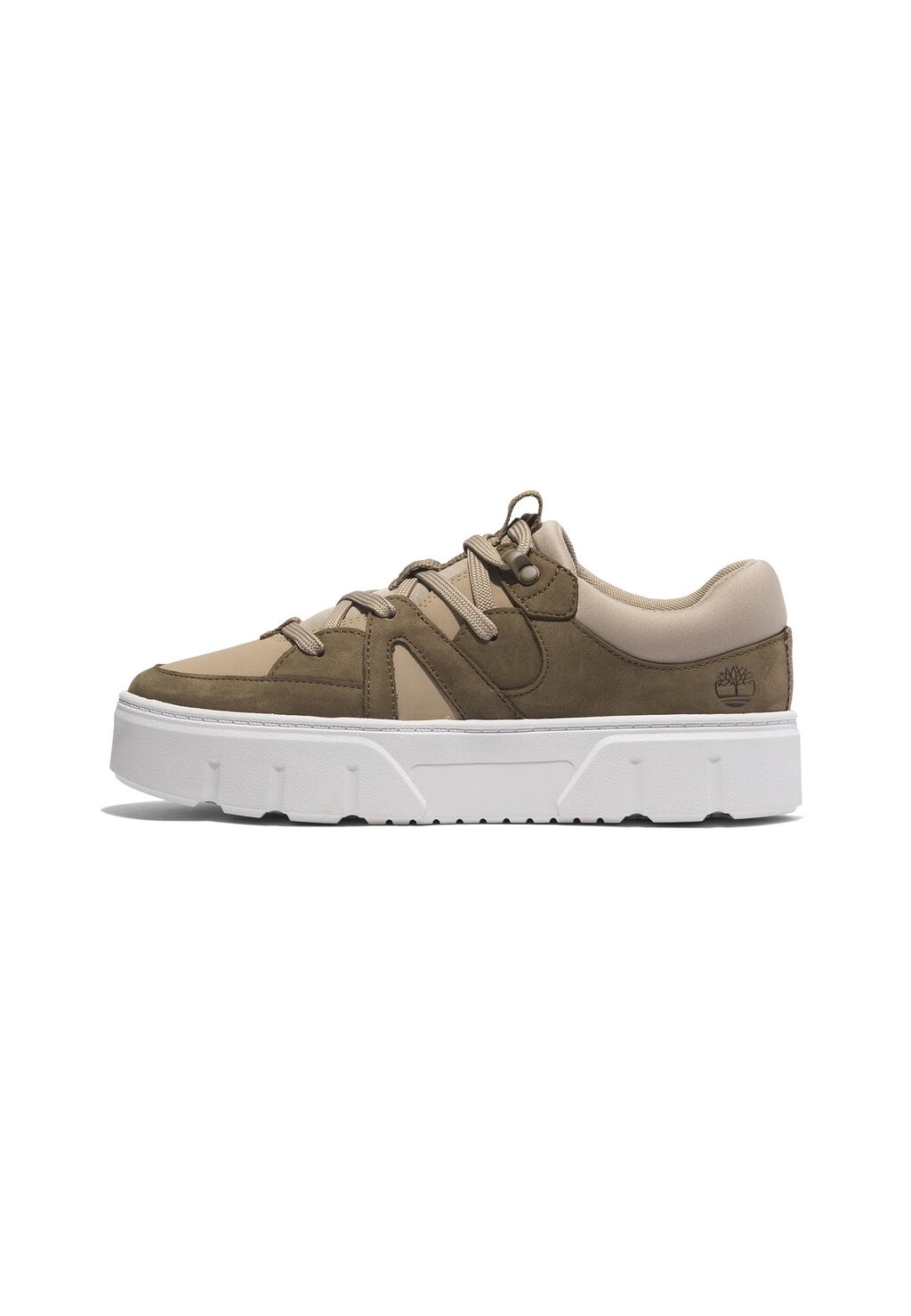 

Низкие кроссовки Laurel Court Timberland, цвет olive nubuck