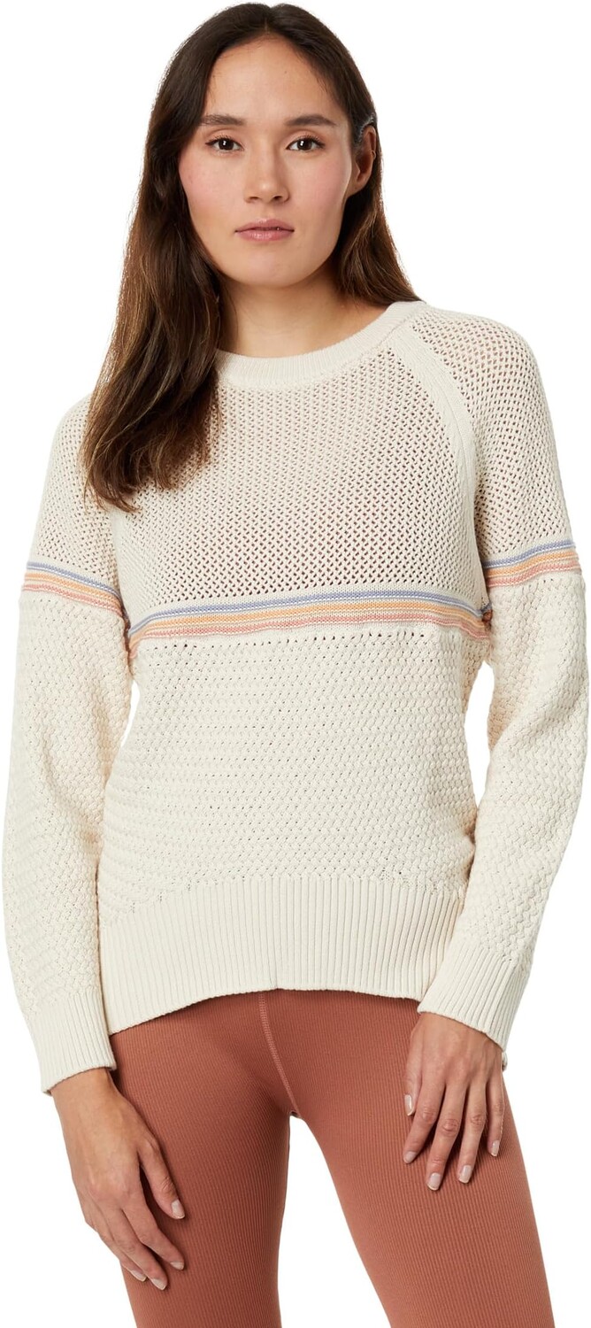 

Свитер Spiritual Gangster Cotton Doutzen Ballet Neck Raglan, цвет White Sand