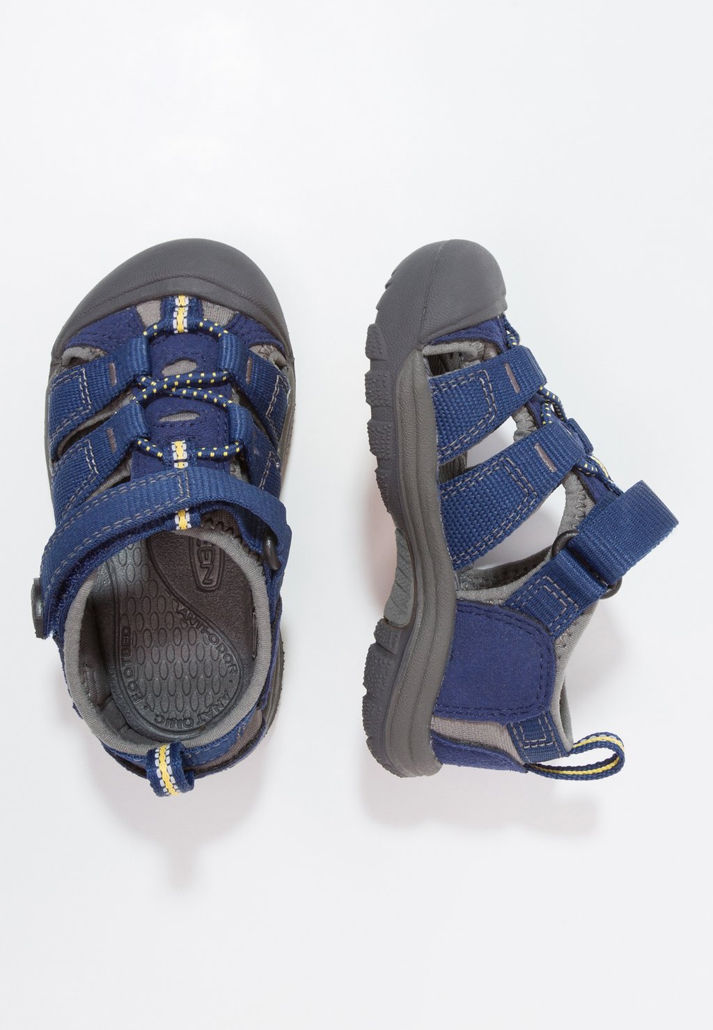 Трекинговые сандалии NEWPORT H2 TOTS UNISEX Keen, цвет blue depths/gargoyle