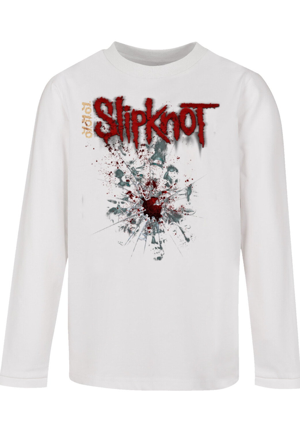 

Футболка F4NT4STIC Longsleeve Slipknot Glass, белый
