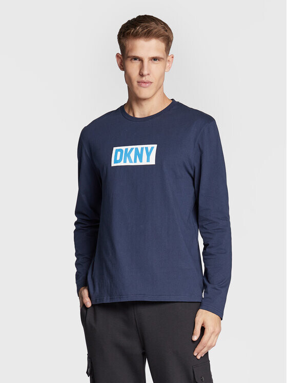 

Классический крой с длинными рукавами Dkny, синий