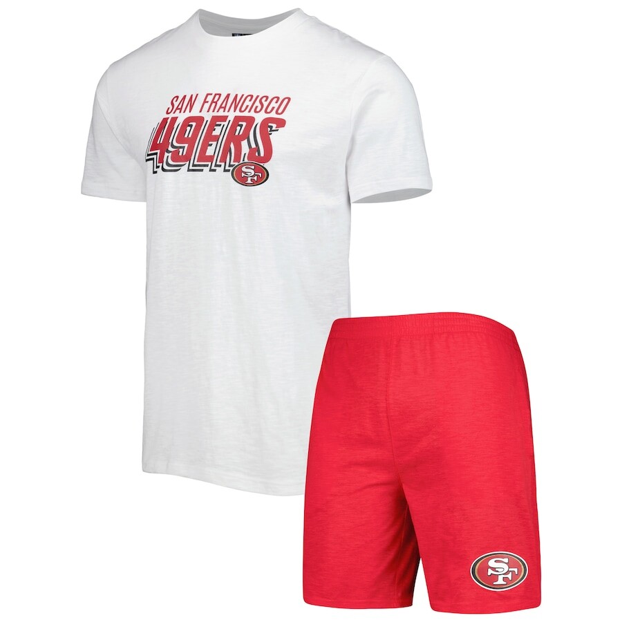 

Пижамный комплект Concepts Sport San Francisco 49Ers, алый