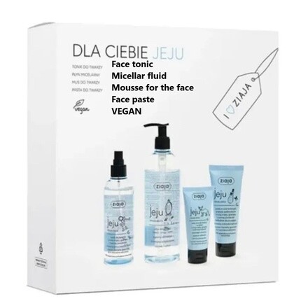 

Подарочный набор мусса для лица Jeju Blue Face, Ziaja