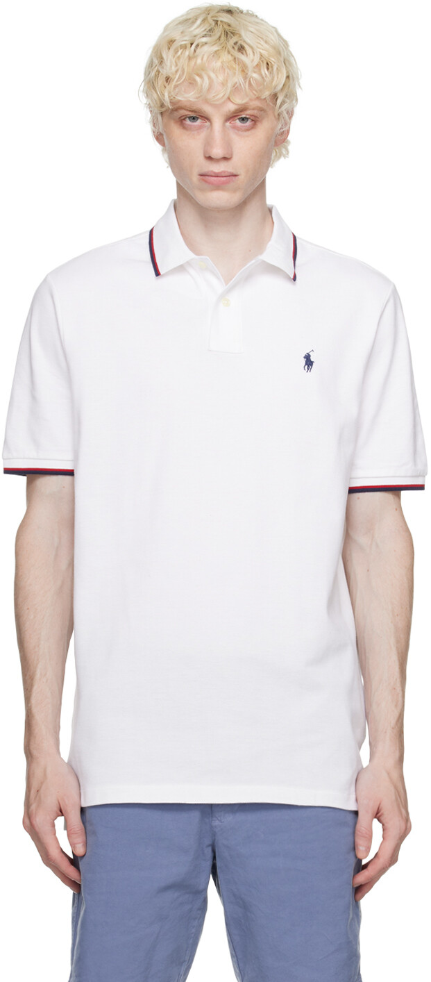 

Polo Ralph Lauren Белый с вышивкой