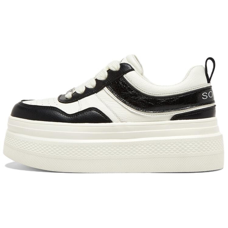 

Кеды, скейтборд обувь женская низкая Basto, черный/белый