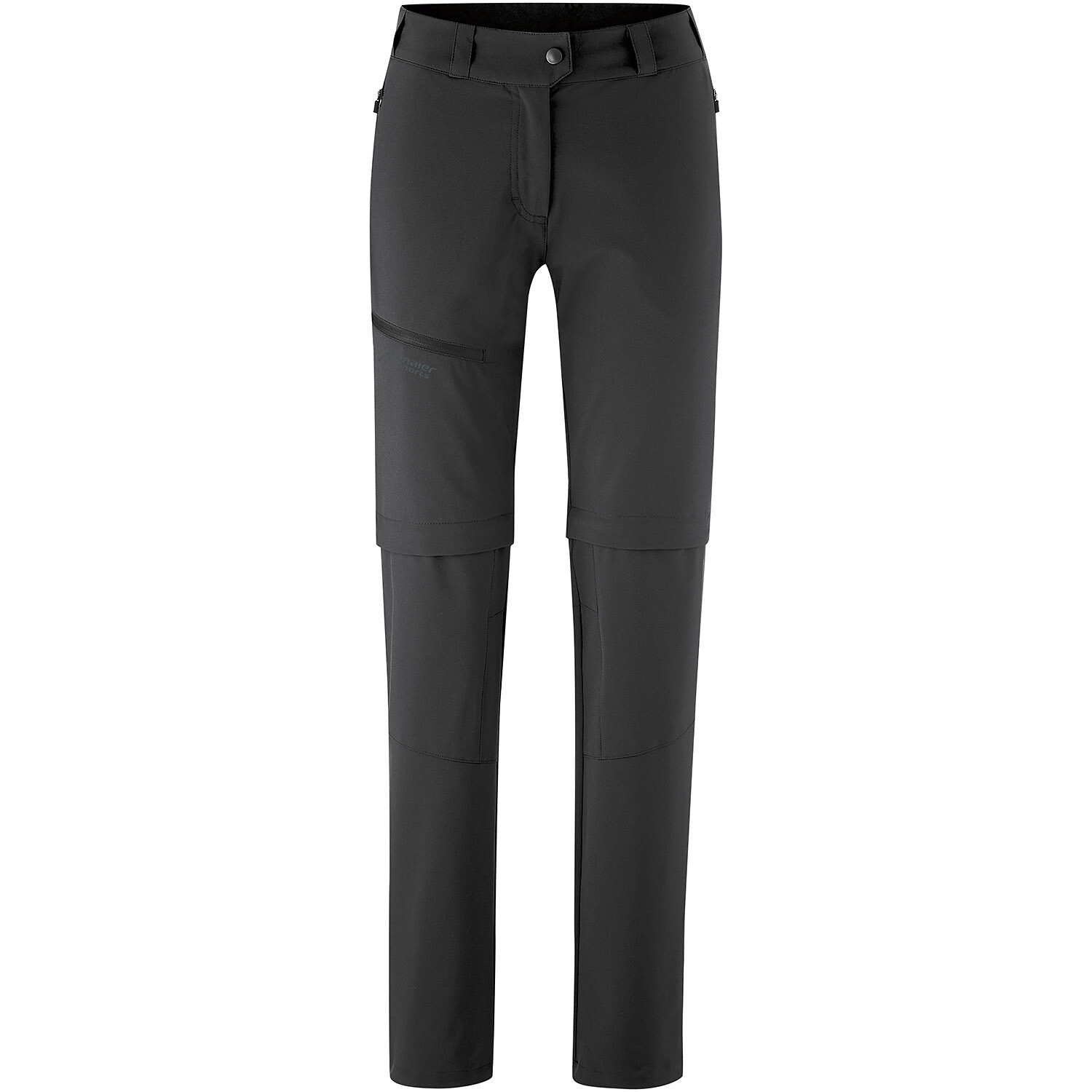 

Спортивные брюки Maier Sports Latit Zip, черный