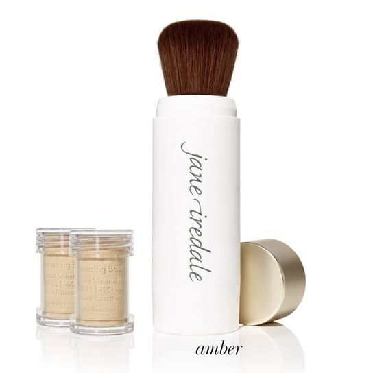 

Многоразовая кисть Amazing Base, рассыпчатая пудра, SPF 20, янтарный цвет Jane Iredale