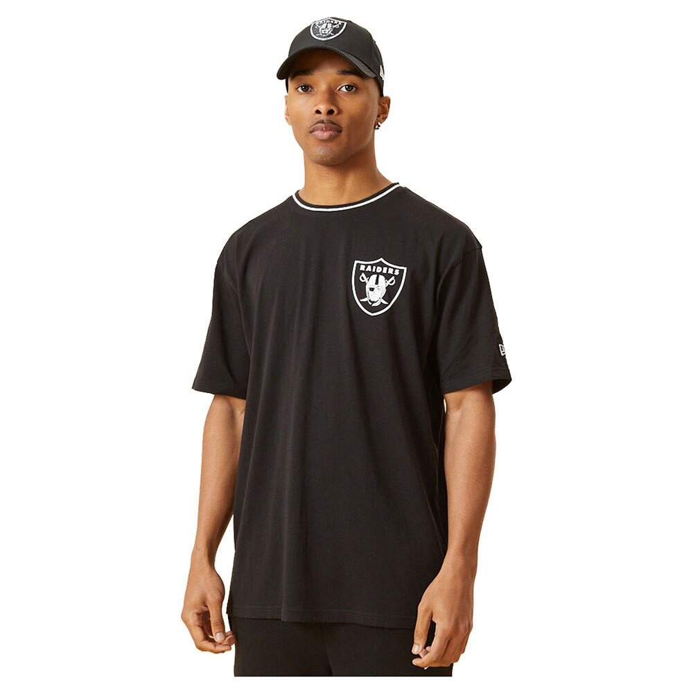 

Футболка New Era Essential Graphic Oversize Las Vegas Raiders, черный
