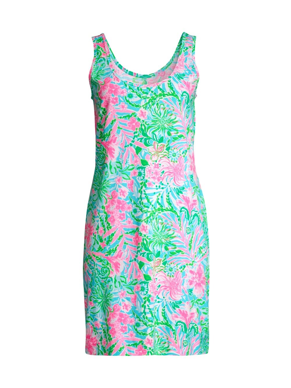 

Платье-майка Newberri с цветочным принтом Lilly Pulitzer, разноцветный