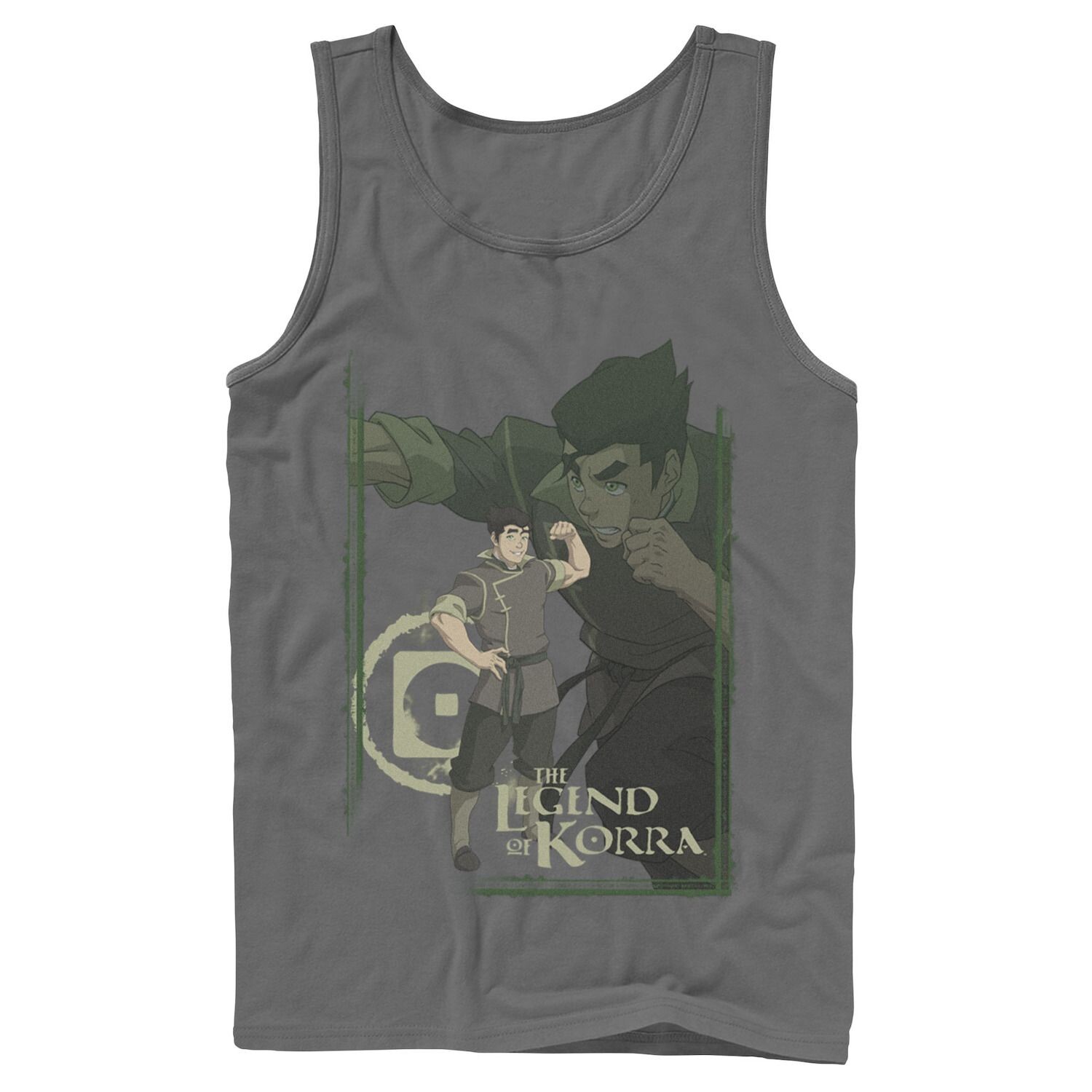 

Мужская майка с коллажем и плакатом Nickelodeon The Legend Of Korra Bolin