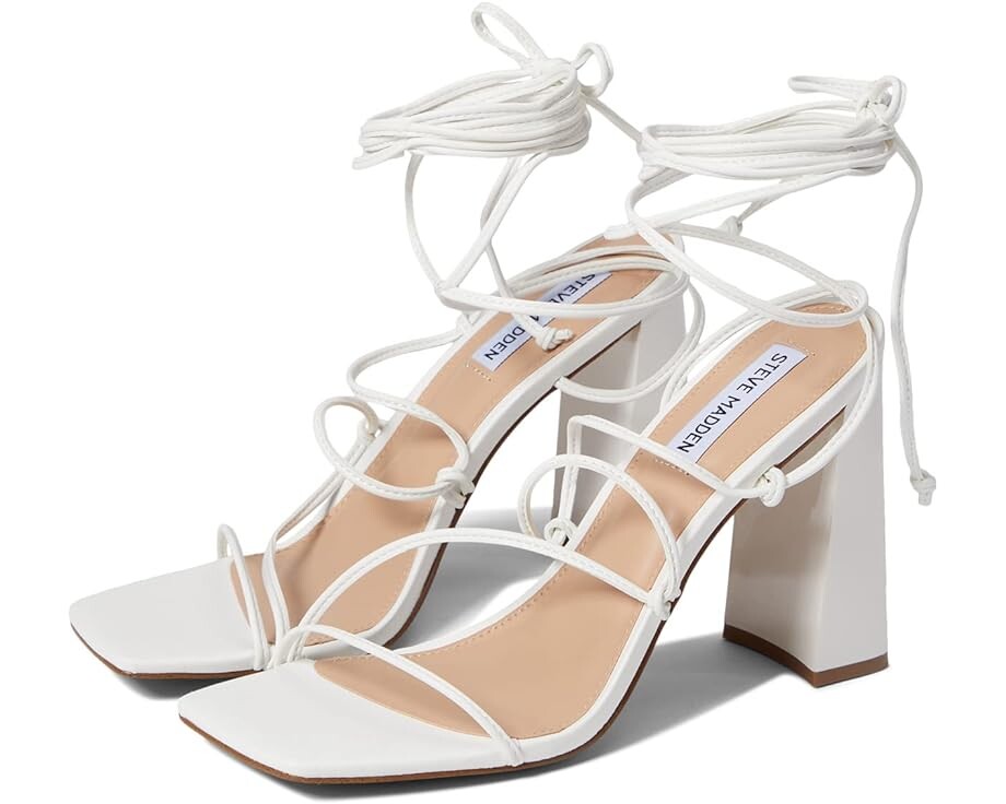 

Туфли Steve Madden Leverage Heeled Sandal, белый