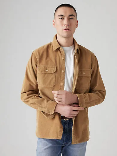 

Джексон рабочая рубашка Levi's, коричневый