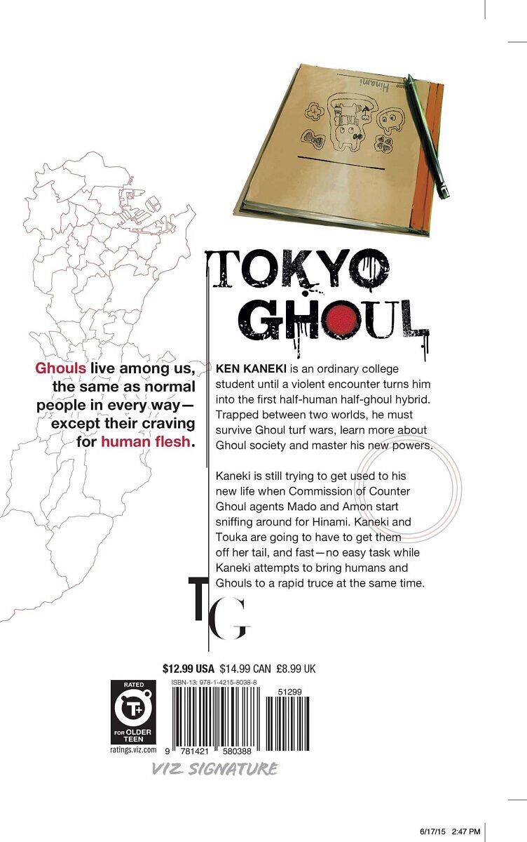 

Манга Tokyo Ghoul Manga Volume 3