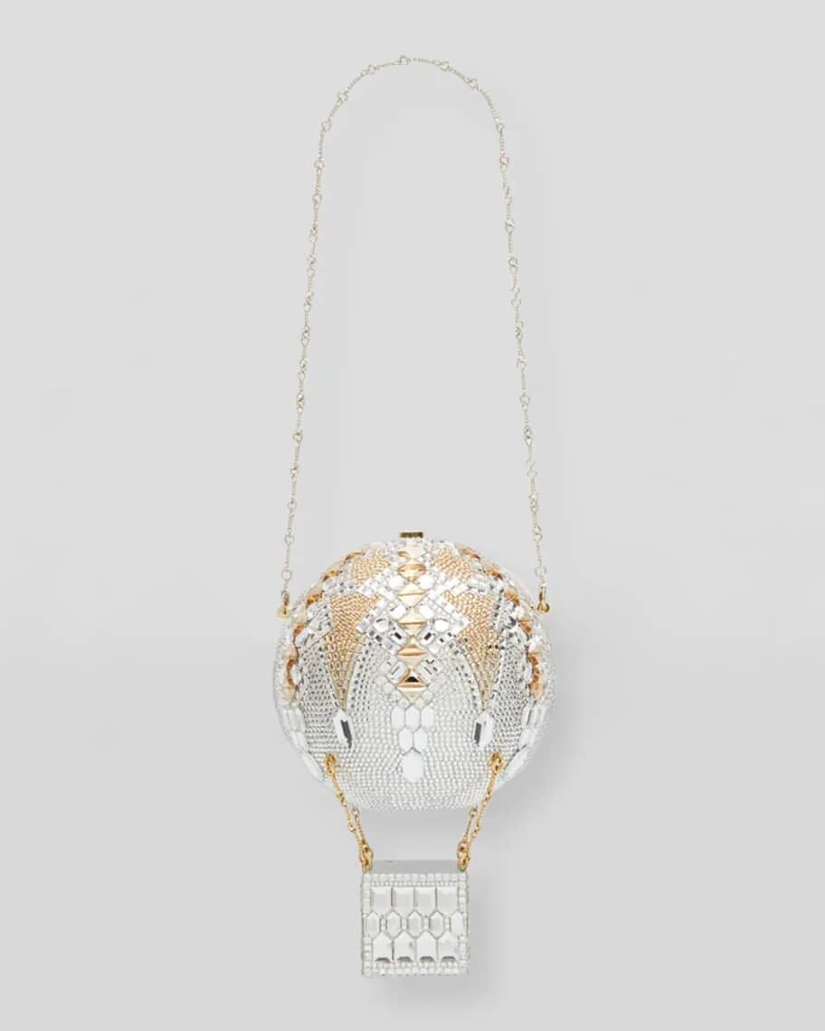 

Сумка Минодьер из хрусталя с воздушным шаром Judith Leiber Couture