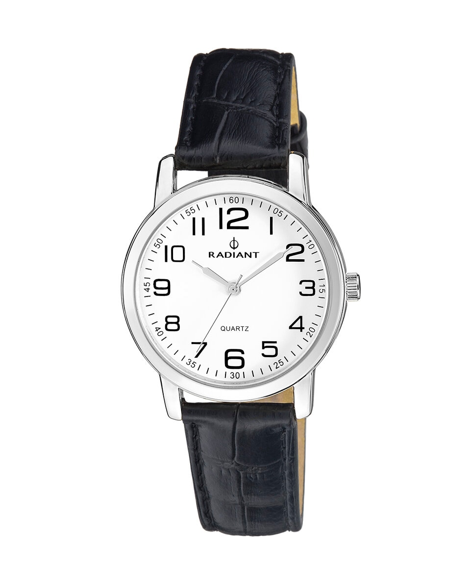 Женские часы Grand RA281605 из искусственной кожи с черным ремешком Radiant, черный