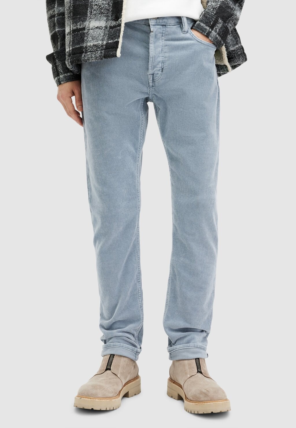 

Тканевые брюки AllSaints, синий