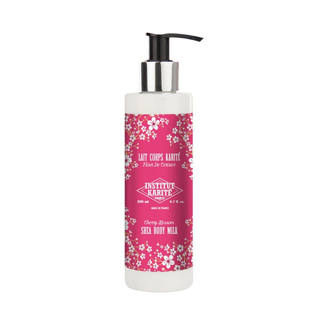 

Молочко для тела с маслом ши вишневого цвета Institut Karite Cherry Blossom Shea Body Milk, 200 мл