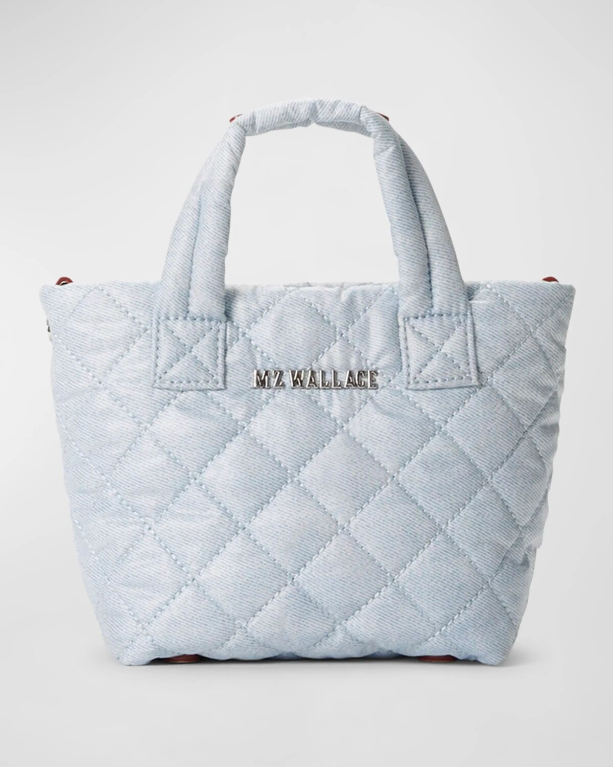 

Джинсовая большая сумка Metro Deluxe Petite MZ WALLACE, цвет Medium Blue