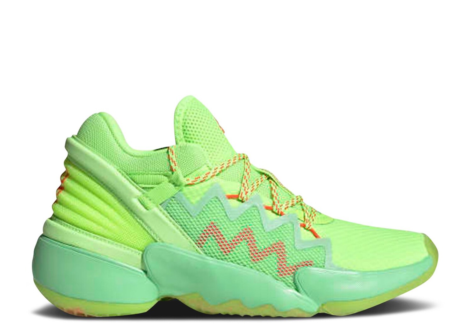 

Кроссовки adidas Marvel X D.O.N. Issue #2 Big Kids 'Spida Sense', зеленый