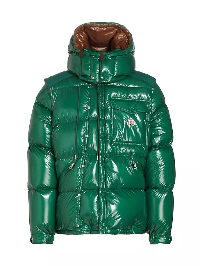 

Пуховик Moncler Karakorum Ripstop Moncler, оливковый, Зеленый