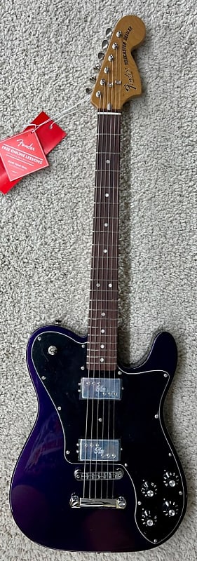 Электрогитара Fender Kingfish Telecaster Deluxe, Rosewood Fingerboard, Mississippi Night fin. christone kingfish ingram 662 purple vinyl