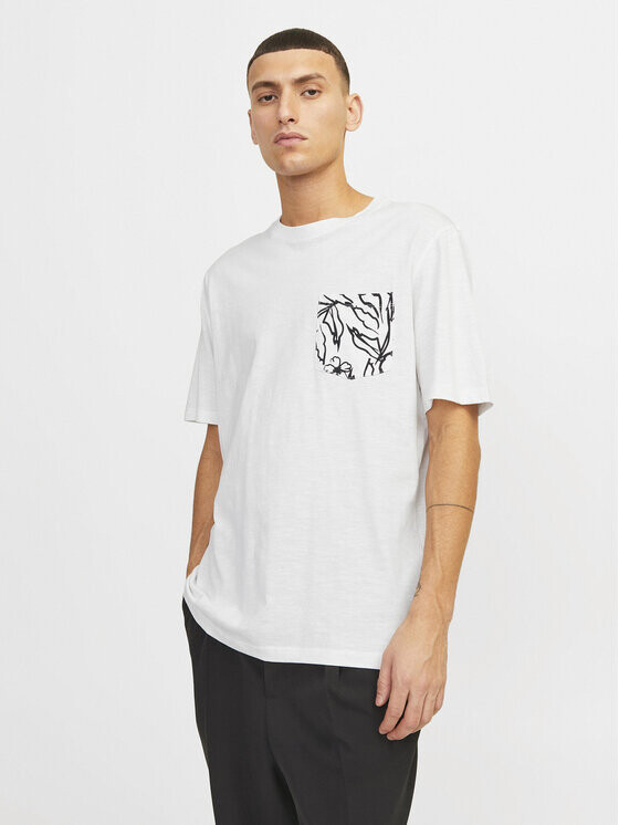 

Футболка стандартного кроя Jack&Jones, белый