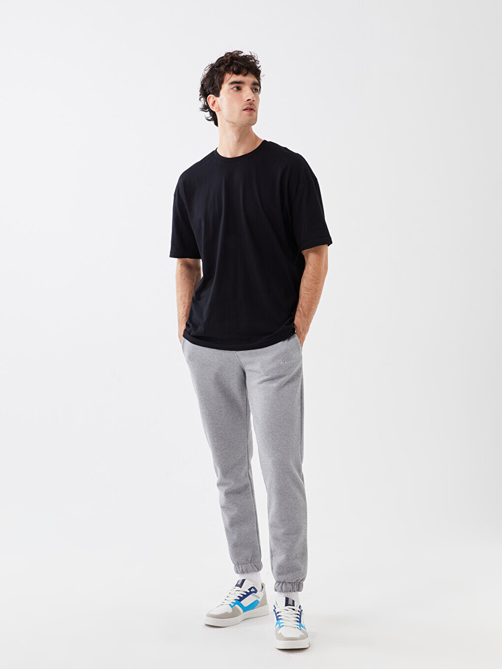 

Мужские спортивные штаны Slim Fit для джоггеров LCW Casual, серый меланж