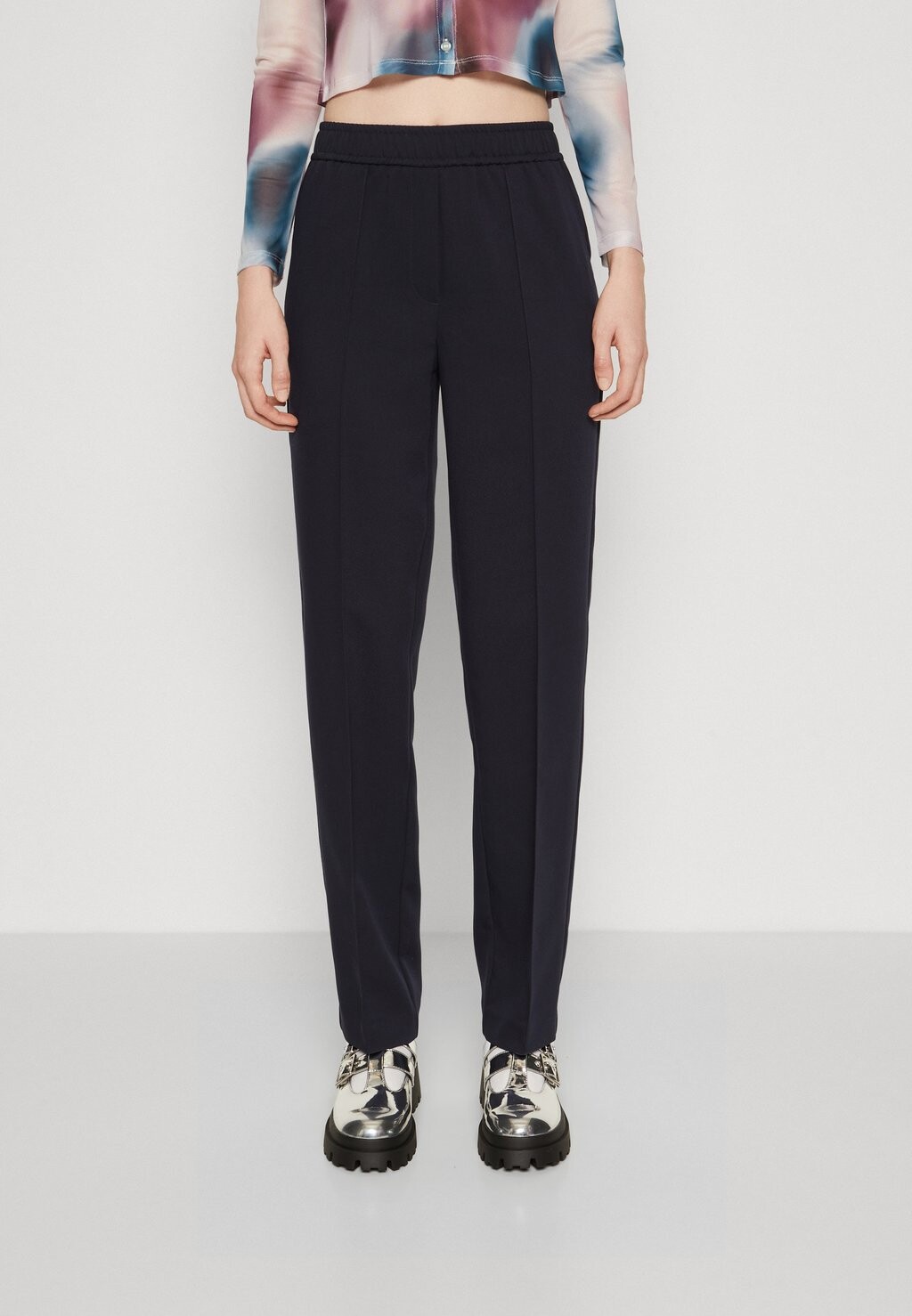

Брюки Onlchoco Wide Pant ONLY Tall, цвет night sky